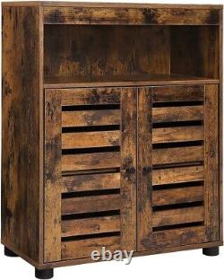 Vintage Industrial Cupboard Cabinet Rustic Side Table Sideboard Storage Unit
