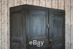 Vintage Industrial Kitchen Housekeepers Cupboard Cabinet Wardrobe (inc VAT)