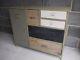 Vintage Industrial Metal Cabinet Retro Style Storage Furniture Sideboard
