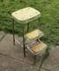 Vintage Industrial Metal Step Stool Retro Kitsch