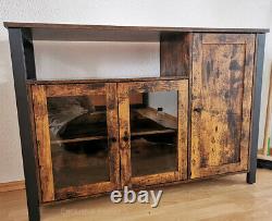 Vintage Industrial Sideboard Hallway Kitchen Cabinet Console Storage Unit Retro