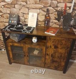 Vintage Industrial Sideboard Hallway Kitchen Cabinet Console Storage Unit Retro