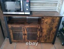 Vintage Industrial Sideboard Hallway Kitchen Cabinet Console Storage Unit Retro