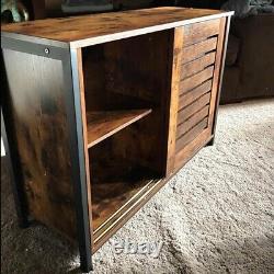 Vintage Industrial Sideboard Kitchen Storage Cabinet Cupboard Console Table
