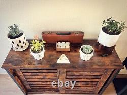 Vintage Industrial Sideboard Kitchen Storage Cabinet Cupboard Console Table