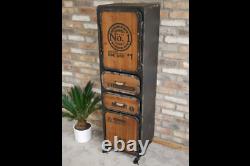 Vintage Industrial Sideboard Larder Unit Retro style Storage Chest 148cm