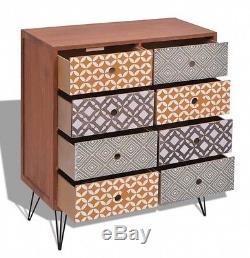 Vintage Industrial Sideboard Retro Storage Cabinet Metal Leg Small Furniture NEW
