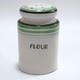 Vintage Japanese Ceramic Flour Shaker, Retro Kitchen Decor, Japan Made