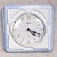 Vintage Junghans Ceramic Wall Clock Retro Kitchen Blue White Clock German