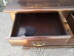 Vintage Kitchen Dresser, Pantry/Larder Storage Bookcase Display Unit 2 drawers
