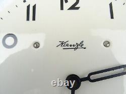 Vintage Kitchen KIENZLE Retro Wall Clock German Ceramic 8 Day (Junghans era)