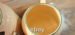 Vintage Kitchen Utensils Set Enamel Kettle Jug
