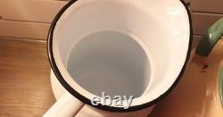 Vintage Kitchen Utensils Set Enamel Kettle Jug