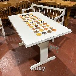 Vintage Kitsch Small Kitchen Dining Table Set WITH HEIDI BY GENIA SAPPER DESIGN