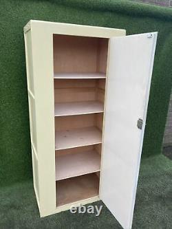 Vintage Larder Cupboard Cabinet Pantry Laundry Storage Shelving Wardrobe