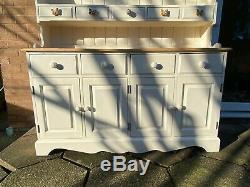 Vintage Large pine welsh dresser for front room or kitchen used