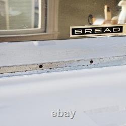 Vintage Lincoln BeautyBox Chrome Bread Box Mid Century Modern Retro Kitchen MCM