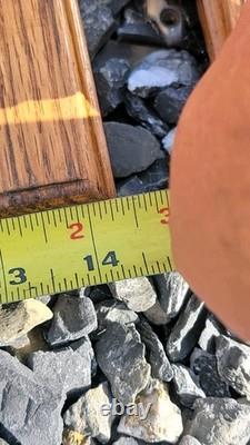 Vintage MCM Diamond Solid Oak Cabinet Doors Amerock Hardware 29.75 L x 14.25 W