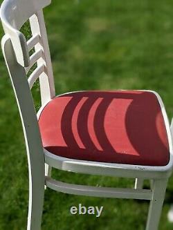 Vintage MID Century 50's/60's Dining Table Chairs Set Formica Kitchen Retro Red