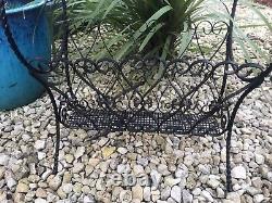 Vintage Magazine Rack With Removable Tray