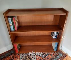 Vintage Mahogany Three Shelf Bookcase 100cm x 26cm x 100cm