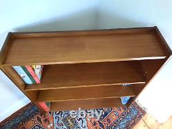 Vintage Mahogany Three Shelf Bookcase 100cm x 26cm x 100cm