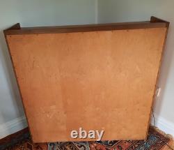 Vintage Mahogany Three Shelf Bookcase 100cm x 26cm x 100cm