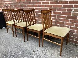 Vintage Mcintosh Teak Dining Chairs x4 Mid Century Retro 60s 70s RARE Kitchen