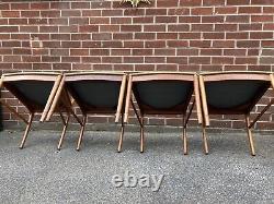 Vintage Mcintosh Teak Dining Chairs x4 Mid Century Retro 60s 70s RARE Kitchen