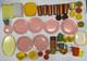 Vintage Melamine & Tupperware 44 Piece Lot Retro Kitchen Bundle Harvest Pastel