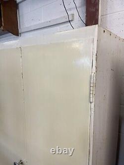 Vintage Metal Cupboard, Industrial, Office, Cabinet, Storage, Kitchen, Utility