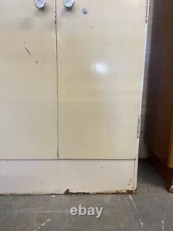 Vintage Metal Cupboard, Industrial, Office, Cabinet, Storage, Kitchen, Utility