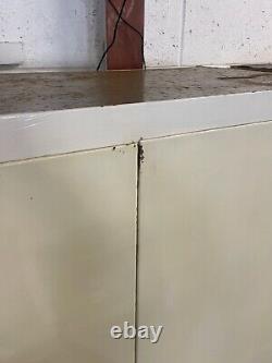 Vintage Metal Cupboard, Industrial, Office, Cabinet, Storage, Kitchen, Utility