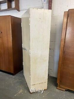 Vintage Metal Cupboard, Industrial, Office, Cabinet, Storage, Kitchen, Utility