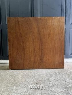 Vintage Mid 20th Century School Science Laboratory Pine Display Cabinet 1970s