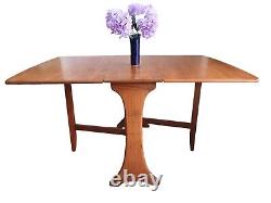 Vintage Mid Century G Plan Fresco Dining Table Drop Leaf Gate Leg Retro Teak