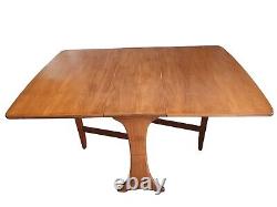 Vintage Mid Century G Plan Fresco Dining Table Drop Leaf Gate Leg Retro Teak