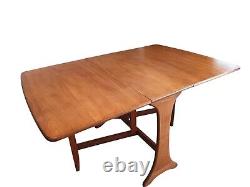 Vintage Mid Century G Plan Fresco Dining Table Drop Leaf Gate Leg Retro Teak