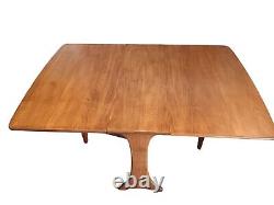 Vintage Mid Century G Plan Fresco Dining Table Drop Leaf Gate Leg Retro Teak