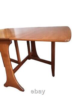 Vintage Mid Century G Plan Fresco Dining Table Drop Leaf Gate Leg Retro Teak