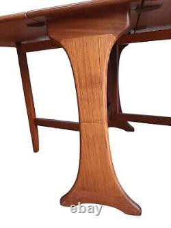 Vintage Mid Century G Plan Fresco Dining Table Drop Leaf Gate Leg Retro Teak