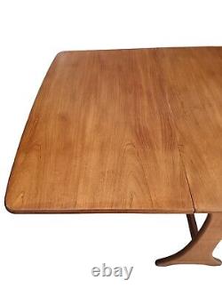 Vintage Mid Century G Plan Fresco Dining Table Drop Leaf Gate Leg Retro Teak