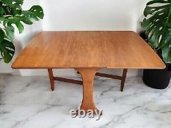 Vintage Mid Century G Plan Fresco Dining Table Drop Leaf Gate Leg Retro Teak