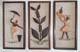 Vintage Mid Century Wall Wood Panel Art Coffee Retro Home Kitchen Decor 6.5x14