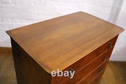 Vintage Mid century Retro tall boy chest of drawers