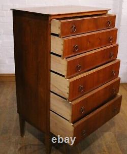 Vintage Mid century Retro tall boy chest of drawers