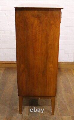 Vintage Mid century Retro tall boy chest of drawers