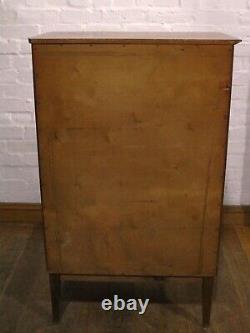 Vintage Mid century Retro tall boy chest of drawers