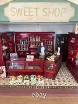 Vintage Minature British Sweet Shop