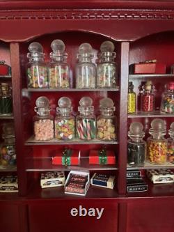 Vintage Minature British Sweet Shop